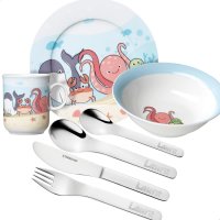 Sterngraf Kinderset Unterwasserwelt 7tlg mit Gravur (zB...