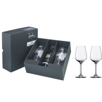 Eisch 2 Weißwein-Gläser im Geschenk-Karton...