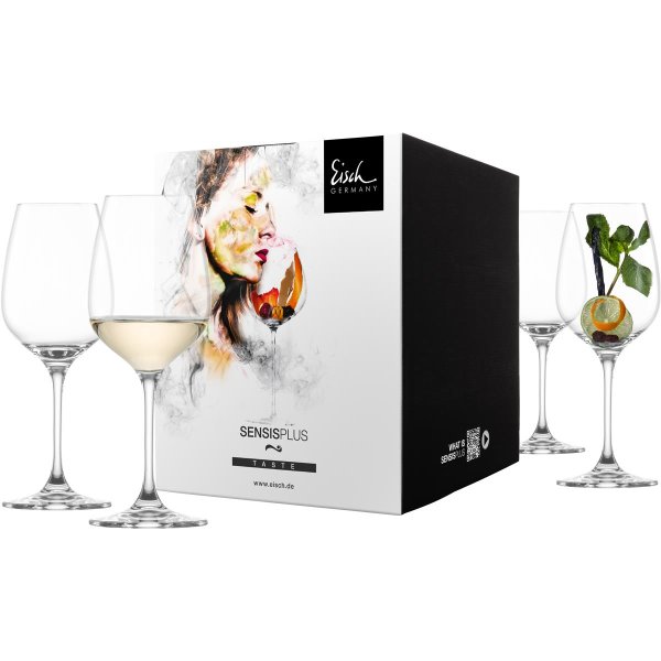 Eisch Geschenk-Set  4 Weißwein-Gläser SUPERIOR SENSISPLUS 500/3