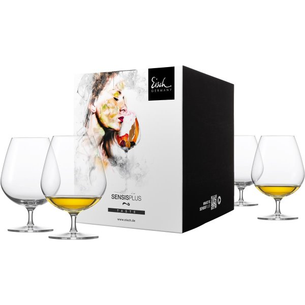 Eisch Geschenk-Set 4 Cognac-Gläser/Schwenker SUPERIOR SENSISPLUS 500/211