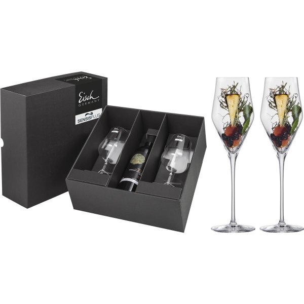 Eisch 2 Champagner-Gläser im Geschenk-Karton Cuvée SKY SENSISPLUS 518/7