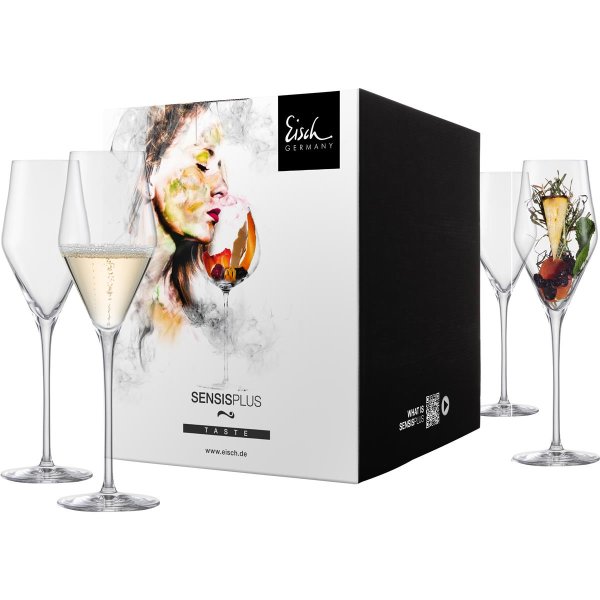 Eisch Geschenk-Set 4 Champagner-Gläser SKY SENSISPLUS 518/7