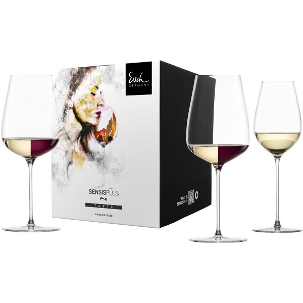 Eisch Tasting-Set 3 Wein-Gläser + Zubehör ESSENCA SENSISPLUS 543/99