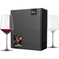 Eisch Geschenk-Set 2 Bordeaux-Gläser RAVI PLATIN 518/21