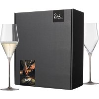 Eisch Geschenk-Set 2 Champagnergläser RAVI 518/7 Platin