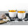 Eisch Geschenk-Set 2 Gläser/Trink-Becher COSMO 104/15 gold-weiß