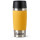 emsa Thermobecher 360ml mit Gravur (zB Namen) TRAVEL MUG Manschette gelb personalisierter Kaffeebecher Teebecher
