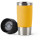 emsa Thermobecher 360ml mit Gravur (zB Namen) TRAVEL MUG Manschette gelb personalisierter Kaffeebecher Teebecher