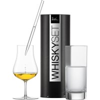Eisch Whisky Geschenk-Set Whisky-Glas/Wasserglas/Pipette...