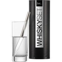 Eisch Whisky/Rum Geschenk-Set Pipette + Wasserglas...