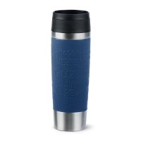 emsa Isolierbecher 500ml TRAVEL MUG Grande Manschette Blau