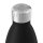 FLSK Isolierflasche 750ml mit Gravur (zB Namen) personalisierte Thermoflasche Black schwarz