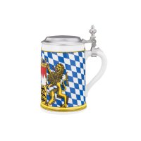 Seltmann Weiden Bierkrug/Bier-Seidel mit Deckel 408 0,75L...