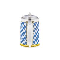 Seltmann Weiden Bierkrug/Bier-Seidel mit Deckel 408 0,75L...