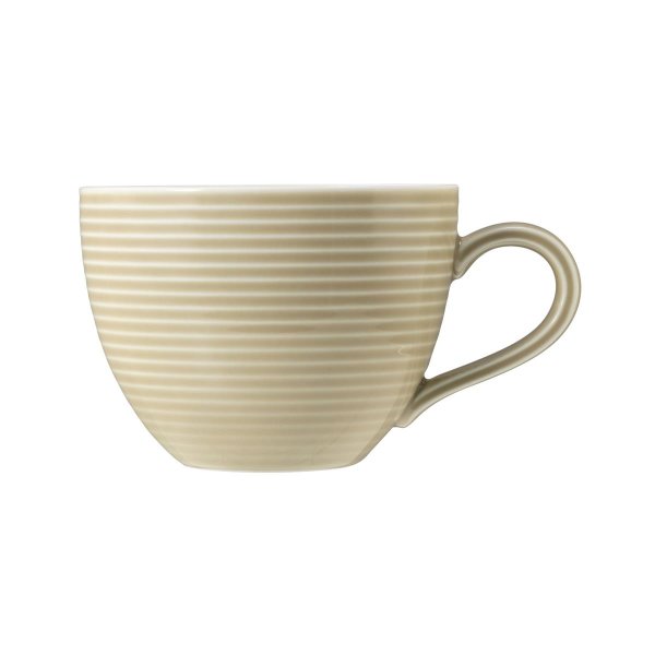 Seltmann Weiden Kaffeetasse 0,26L mit Relief Beat Sandbeige