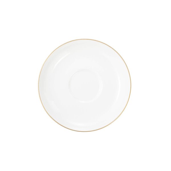 Seltmann Weiden Teeuntertasse 13cm Liberty Goldrand
