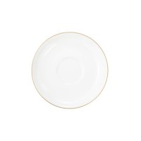Seltmann Weiden Teeuntertasse 13cm Liberty Goldrand