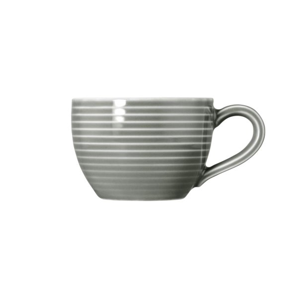 Seltmann Weiden Espressotasse 0,11L mit Relief Beat Perlgrau