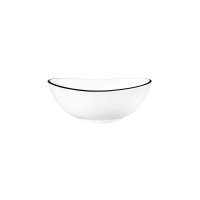 Seltmann Weiden Bowl oval 12cm Modern Life Black Line