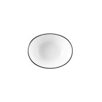 Seltmann Weiden Bowl oval 12cm Modern Life Black Line