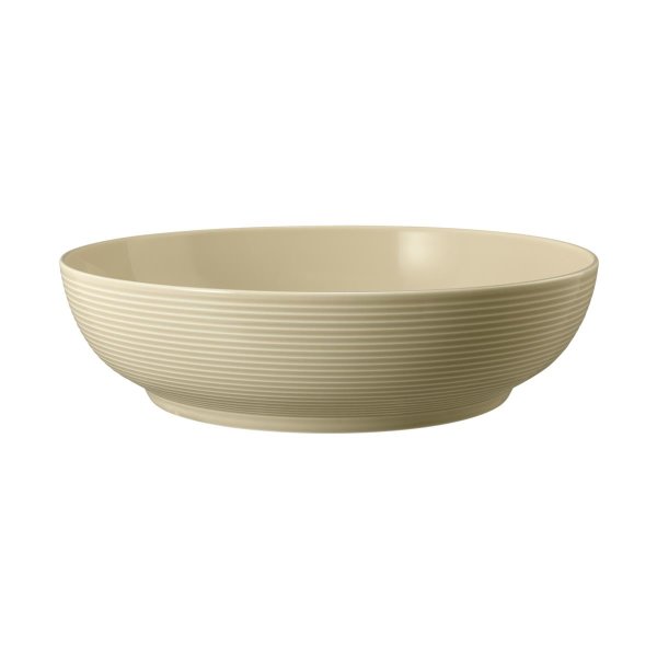 Seltmann Weiden Foodbowl/Servierschüssel 25cm Beat Sandbeige