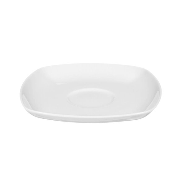 Seltmann Weiden Kombi-Untertasse eckig 14,5cm Lido weiß