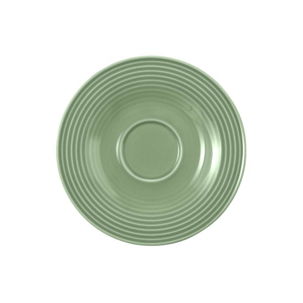 Seltmann Weiden Kombi-Untertasse klein 13,5cm Beat Salbeigrün