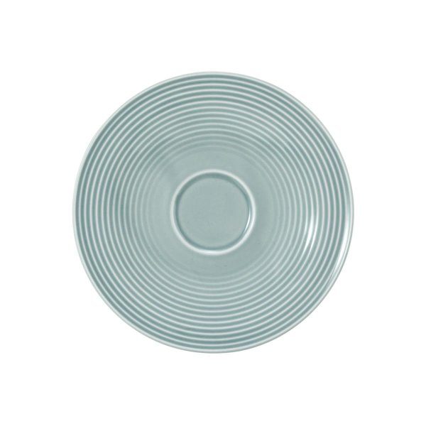 Seltmann Weiden Kombi-Untertasse groß 16,5cm Beat Arktisblau