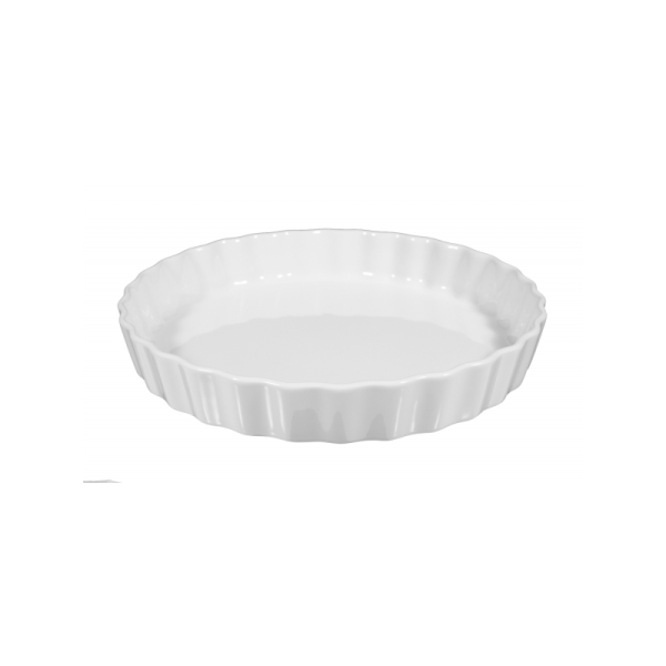 Seltmann Weiden Backform/Quicheform  rund 26cm Lukullus weiß