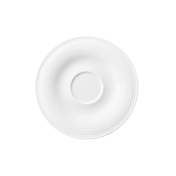 Seltmann Weiden Kombi-Untertasse klein 13,5cm Beat weiß
