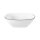 Seltmann Weiden Dessertschale eckig 15cm Lido Black Line