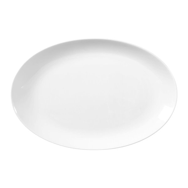 Seltmann Weiden Servierplatte oval 28x19cm Lido weiß