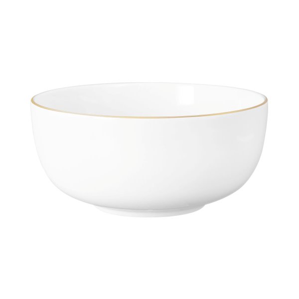 Seltmann Weiden Müslischale/Porzellan-Schale 15cm Liberty Goldrand
