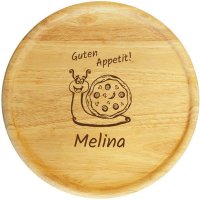 Sterngraf Pizzateller mit Gravur (Namen) personalisierter...