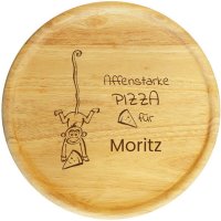 Sterngraf Pizzateller mit Gravur (Namen) personalisierter...