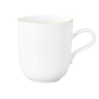 Seltmann Weiden Becher mit Henkel 0,4L Liberty Goldrand