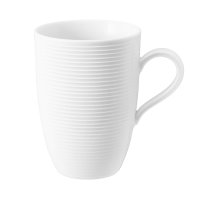 Seltmann Weiden Maxi-Becher mit Henkel 0,45L Beat weiß