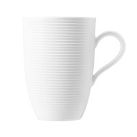 Seltmann Weiden Maxi-Becher mit Henkel 0,45L Beat weiß