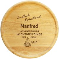 Sterngraf Pizzateller mit Gravur (Namen) personalisierter...