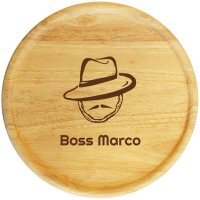 Sterngraf Pizzateller mit Gravur (Namen) personalisierter...
