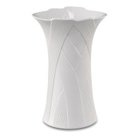 Goebel Vase Hacienda weiß 25cm, Hartporzellan