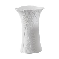 Goebel Vase Hacienda weiß 25cm, Hartporzellan