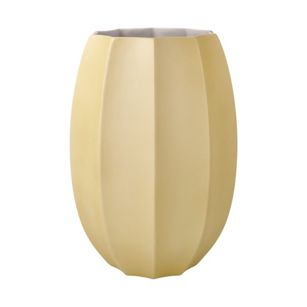 Goebel Vase Concave 22,5cm, Biskuitporzellan