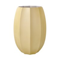 Goebel Vase Concave 22,5cm, Biskuitporzellan