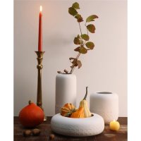 Goebel Vase Mia 16cm weiß, Biskuitporzellan