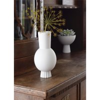 Goebel Vase Studio 8 Georgina 31cm weiß, Porzellan
