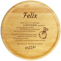 Sterngraf Pizzateller mit Gravur (Namen) personalisierter...
