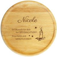 Sterngraf Pizzateller mit Gravur (Namen) personalisierter...