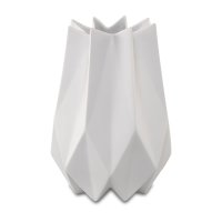 Goebel Vase Polygono Star 27cm, Biskuitporzellan