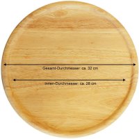 Sterngraf Pizzateller mit Gravur (Name) personalisiertes...